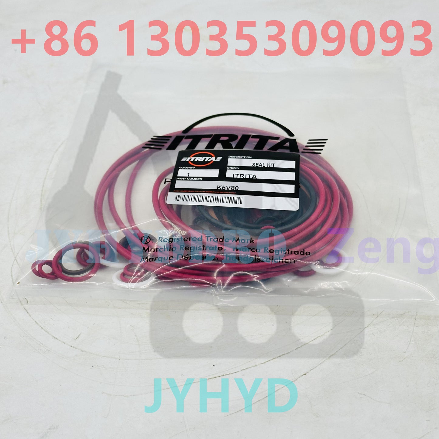 KAWASAKAI K5V80 HYDRAULIC PUMP REPAIR KIT SEAL KIT