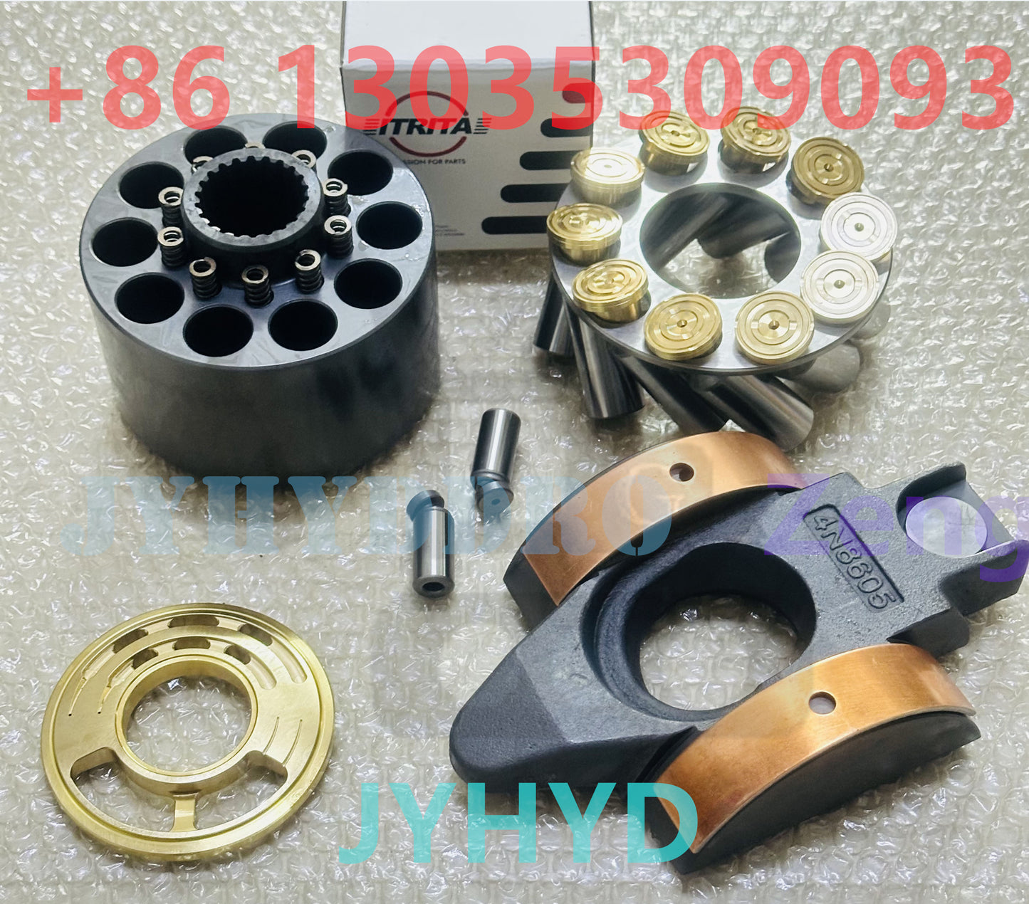 KAYABA PSVD2-42 hydraulic pump set plate retainer plate retraction retainer shoe push plate