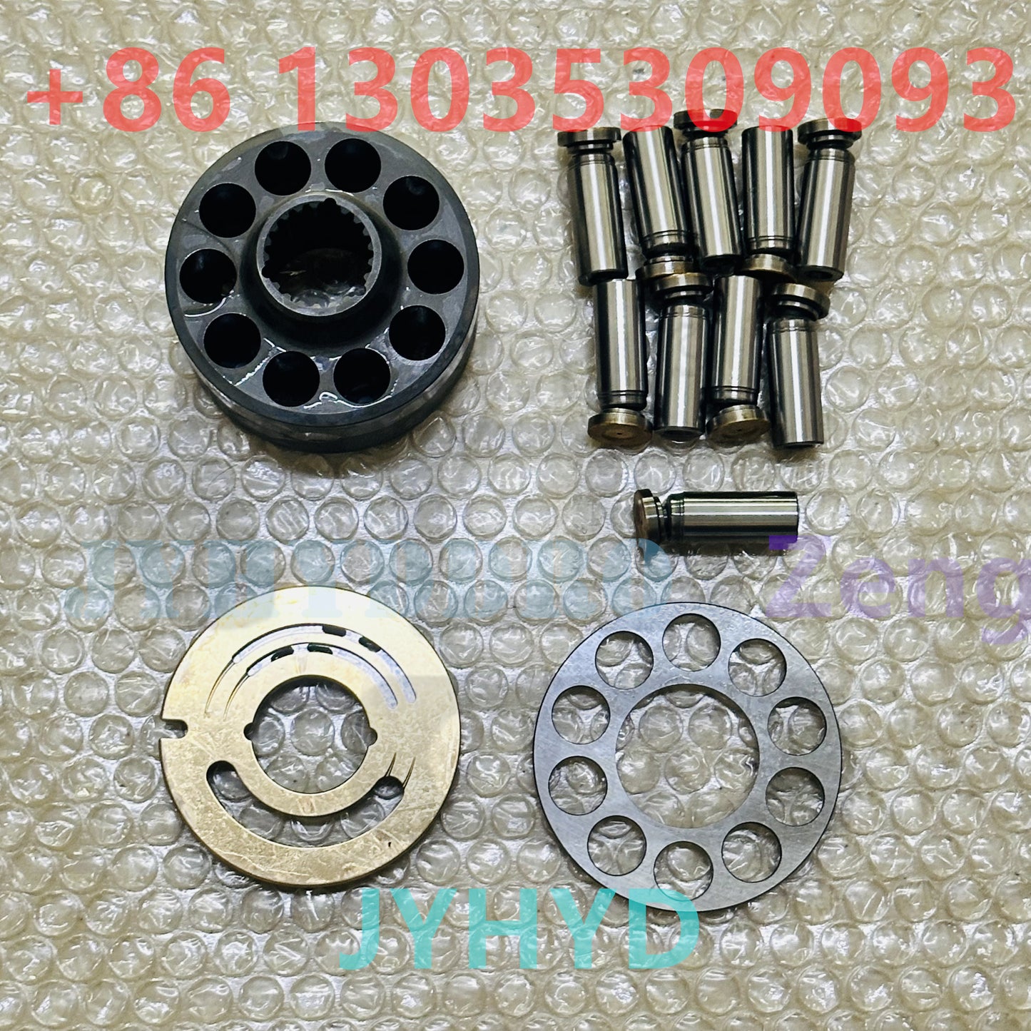 KAYABA PSVD2-12 hydraulic pump set plate retainer plate retraction retainer shoe push plate
