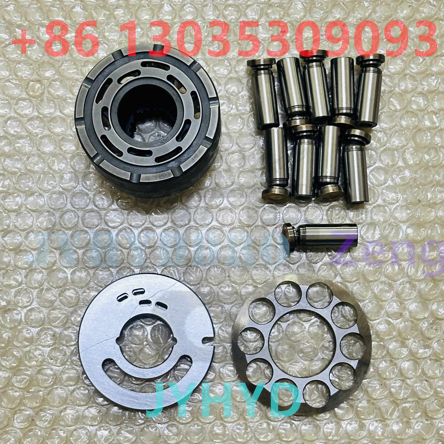 KAYABA PSVD2-12 hydraulic pump set plate retainer plate retraction retainer shoe push plate