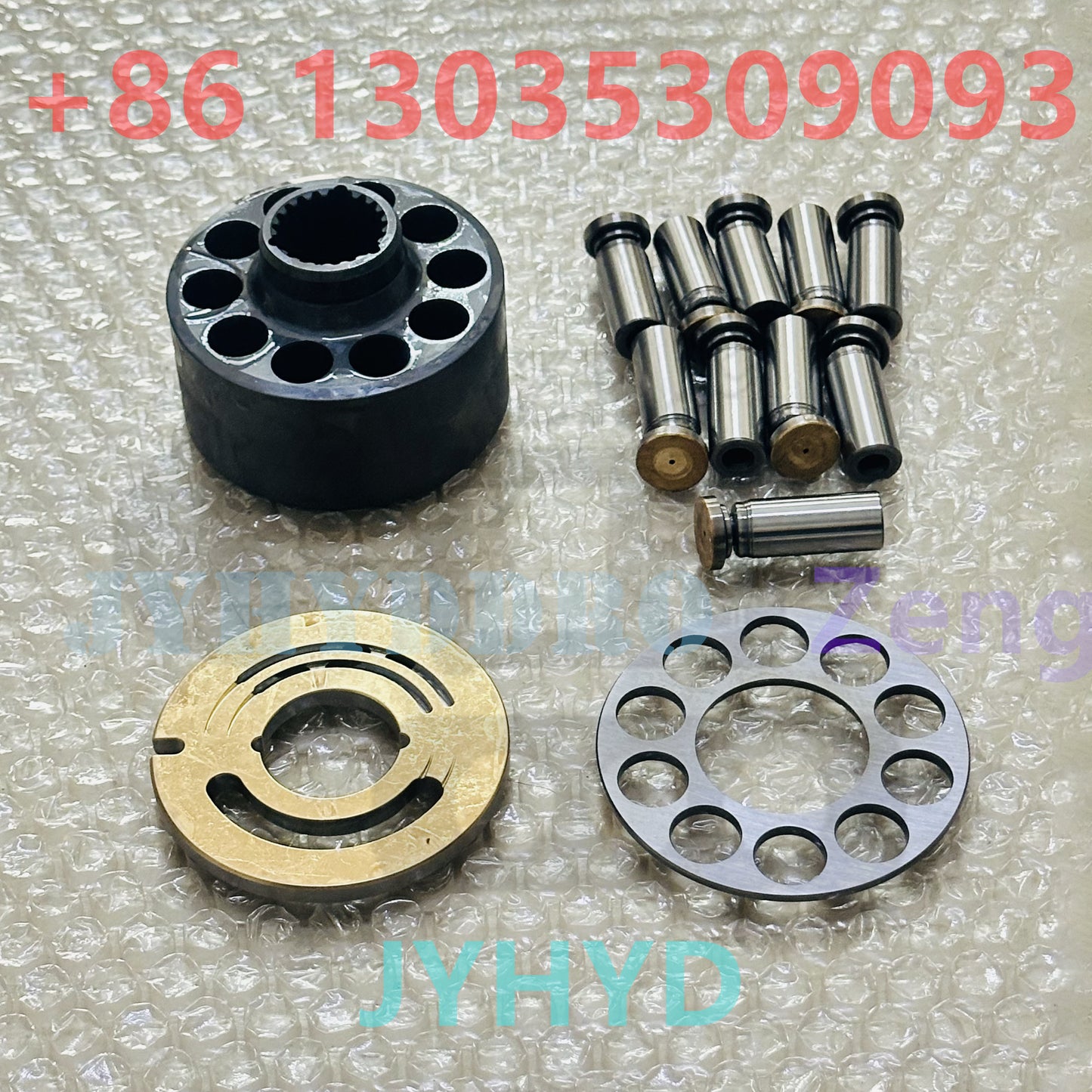 KAYABA PSVD2-12 hydraulic pump set plate retainer plate retraction retainer shoe push plate
