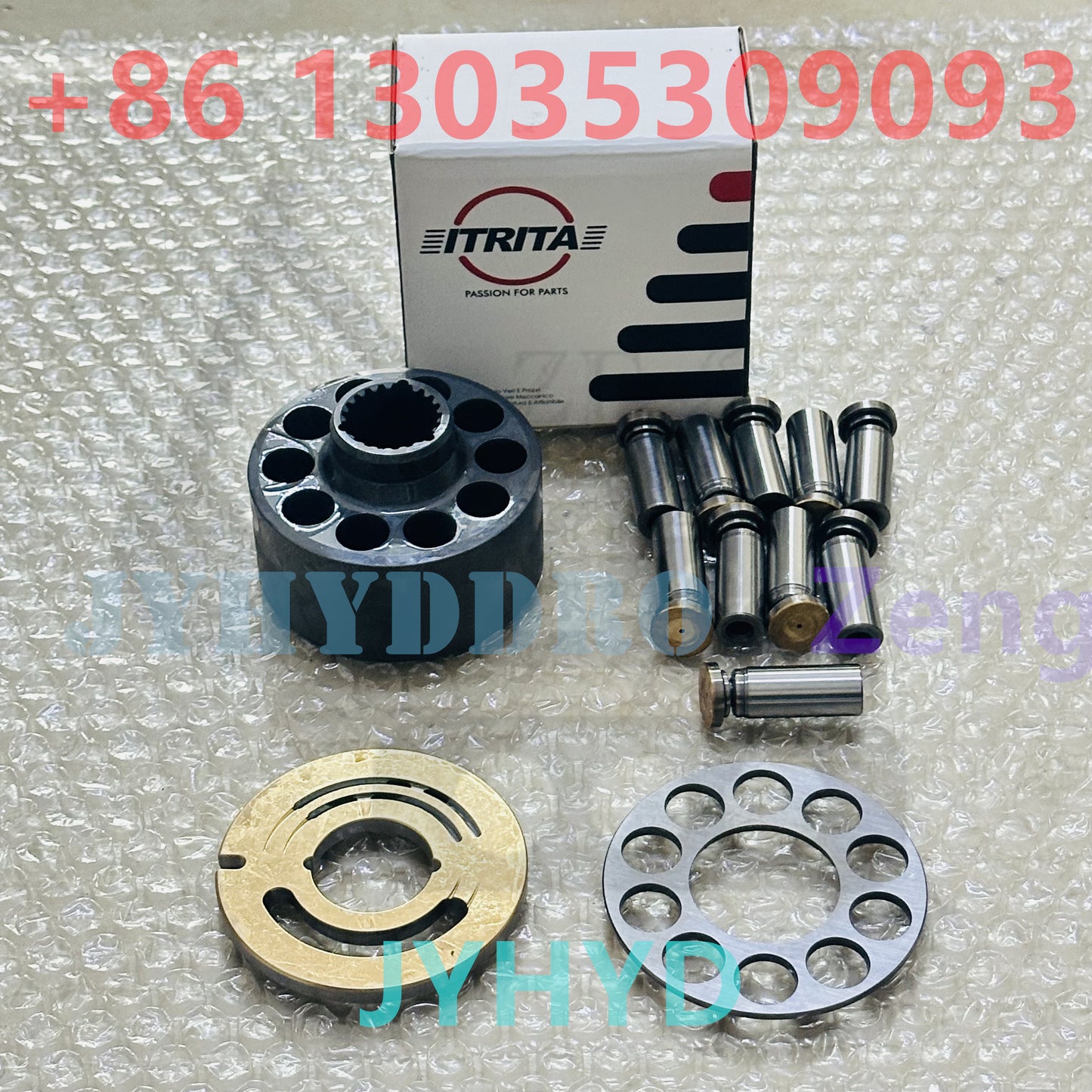 KAYABA PSVD2-12 hydraulic pump set plate retainer plate retraction retainer shoe push plate