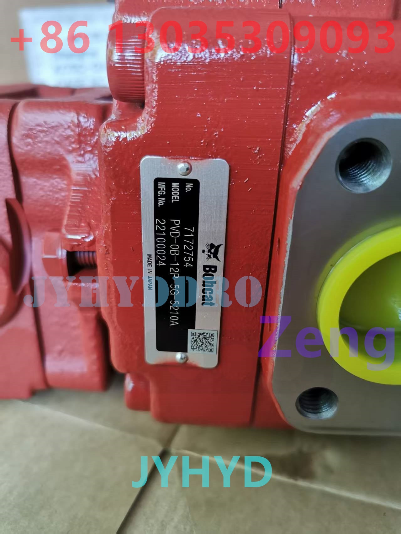 BOBCAT PVD-0B-12P-5G-5210A HYDRAULIC PUMP