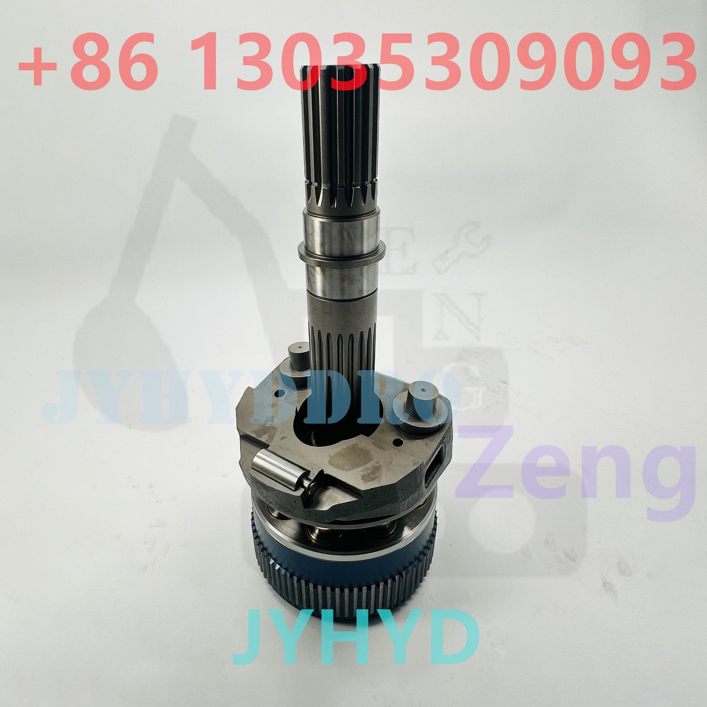 Caterpillar CAT349GC excavator travel motor set plate retainer plate retraction retainer shoe push plate
