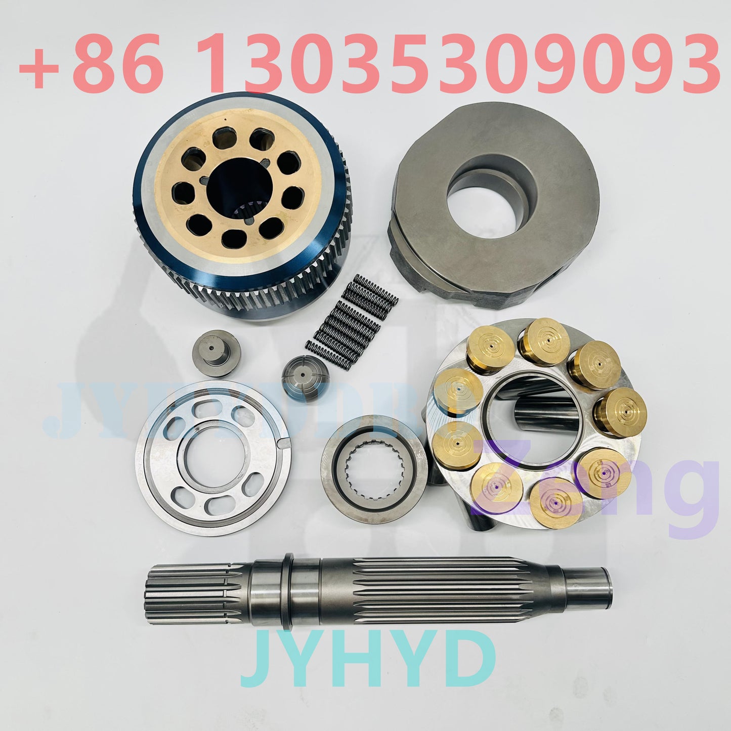 Caterpillar CAT349GC excavator travel motor set plate retainer plate retraction retainer shoe push plate