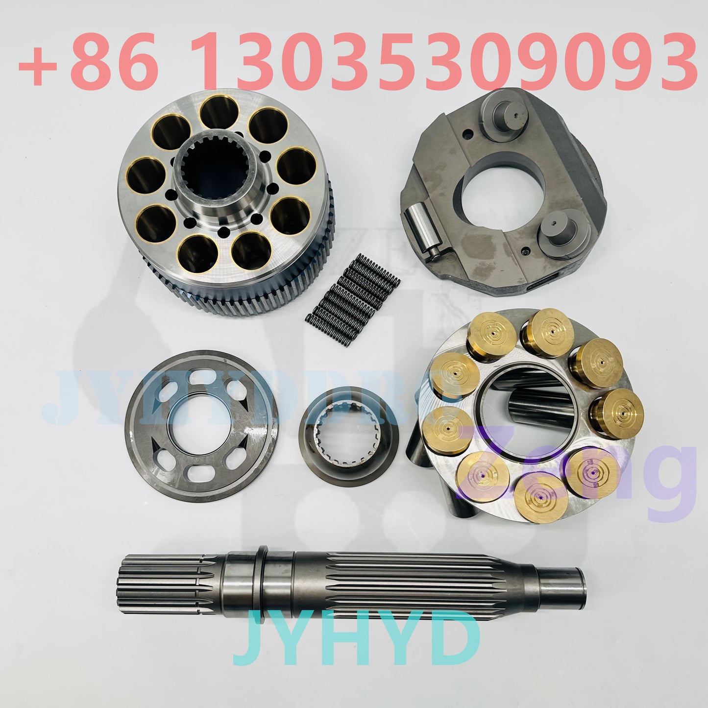Caterpillar CAT349GC excavator travel motor set plate retainer plate retraction retainer shoe push plate