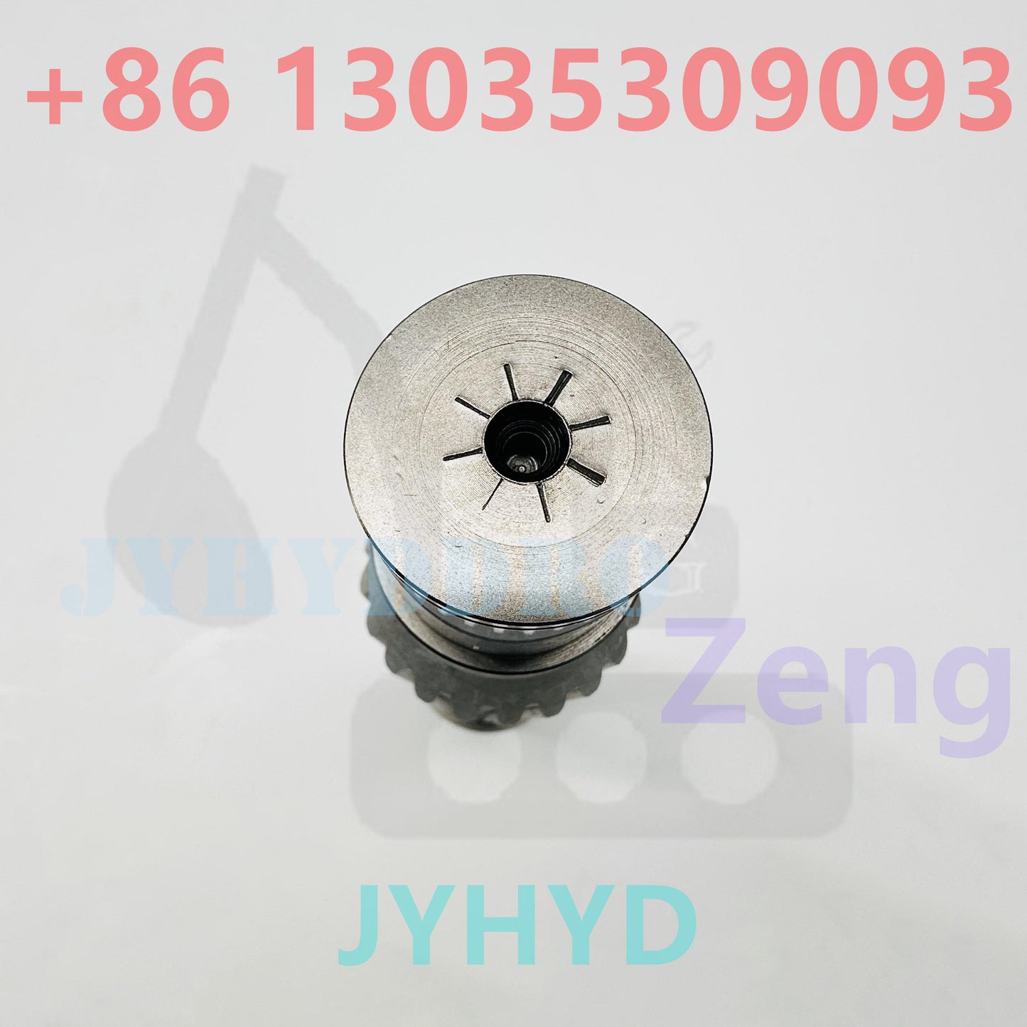 Caterpillar CAT349GC excavator travel motor drive shaft