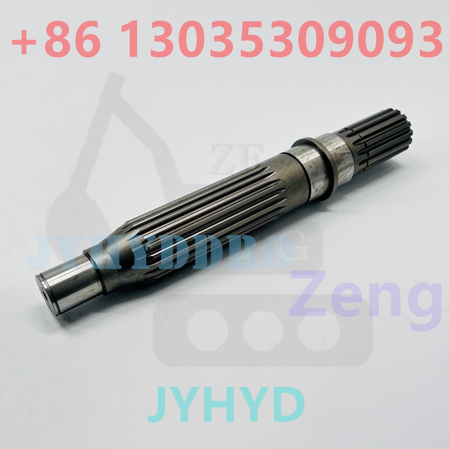 Caterpillar CAT349GC excavator travel motor drive shaft