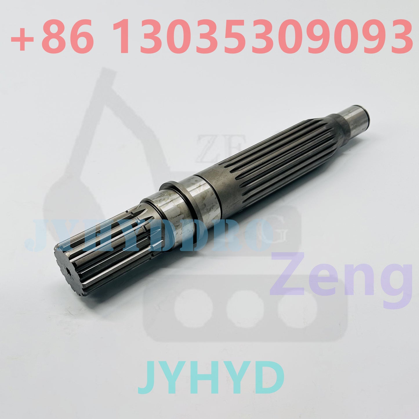 Caterpillar CAT349GC excavator travel motor drive shaft