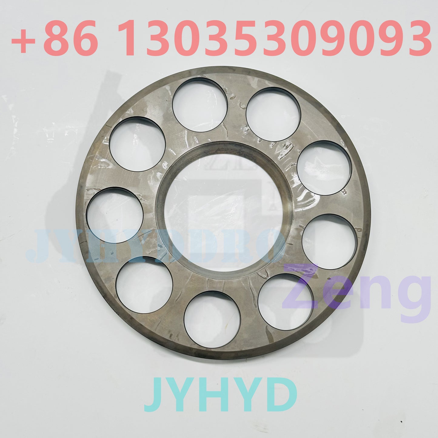 Caterpillar CAT349GC excavator travel motor set plate retainer plate retraction retainer shoe push plate