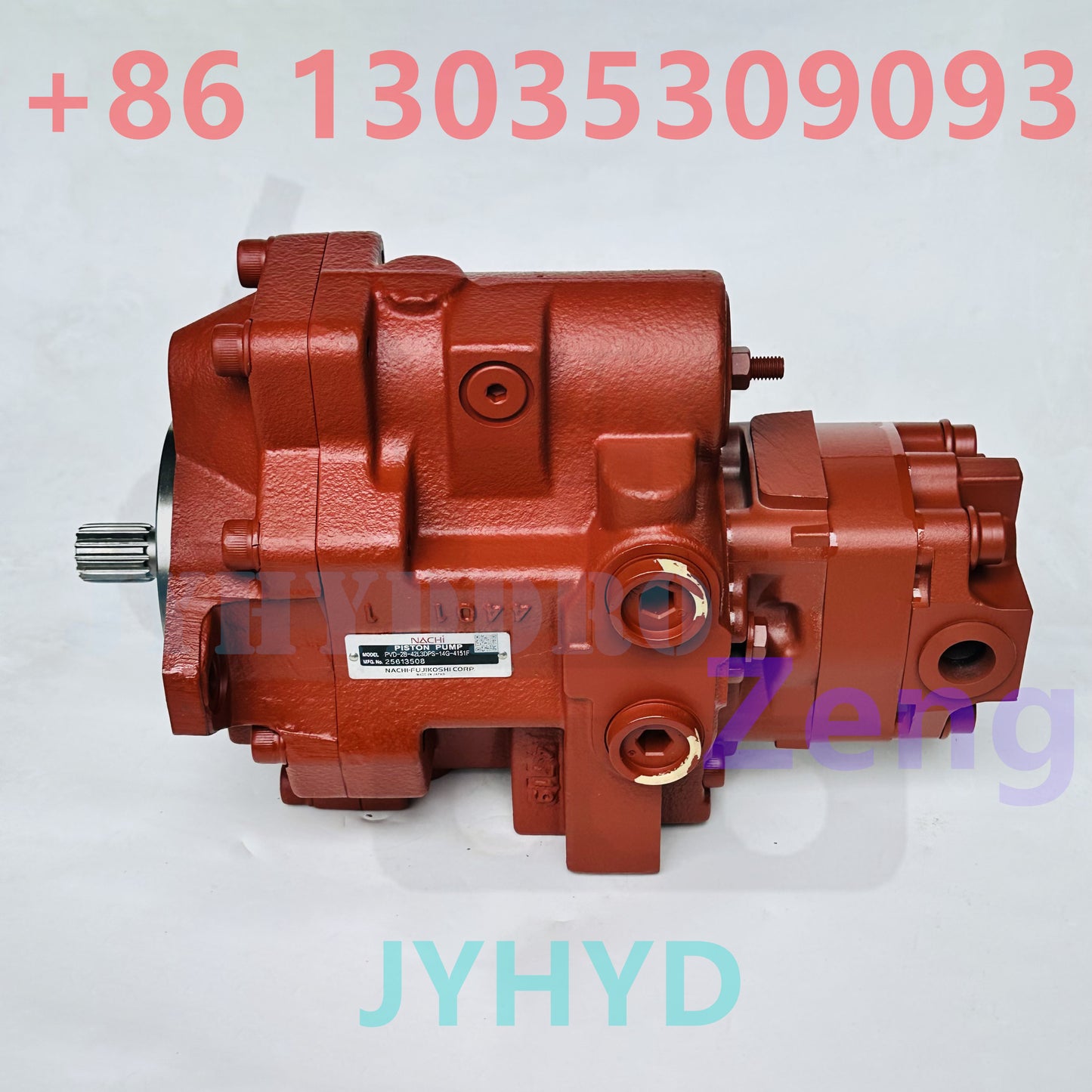 NACHI ORIGINAL PVD-2B-42L3DPS-14G-4151F HYDRAULIC PISTON PUMP