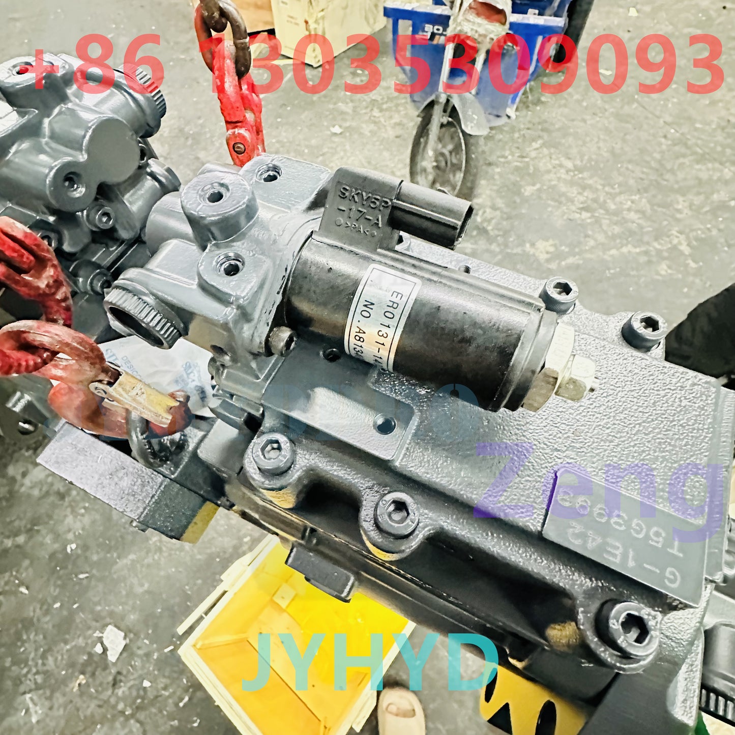 KAWASAKI K3V112DT-1V9R-1E52-V 14T MAN HYDRAULIC PUMP
