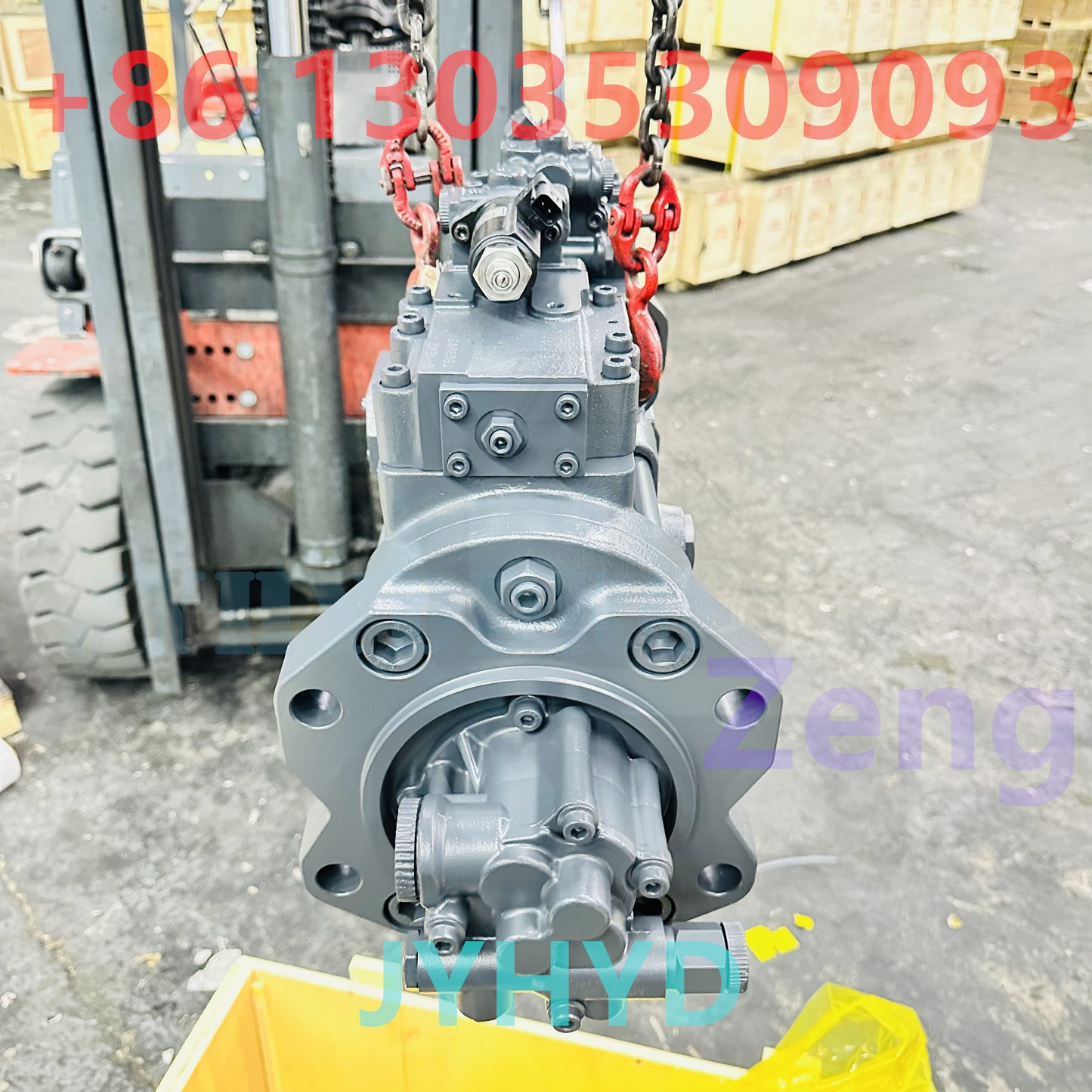 KAWASAKI K3V112DT-1V9R-1E52-V 14T MAN HYDRAULIC PUMP