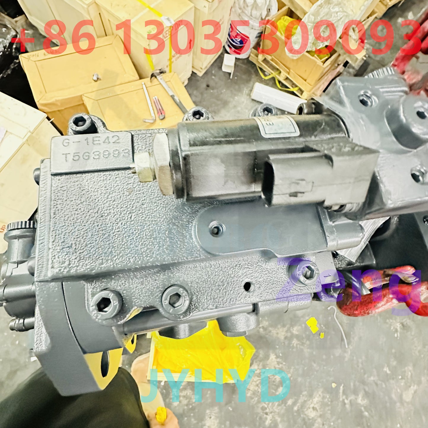KAWASAKI K3V112DT-1V9R-1E52-V 14T MAN HYDRAULIC PUMP