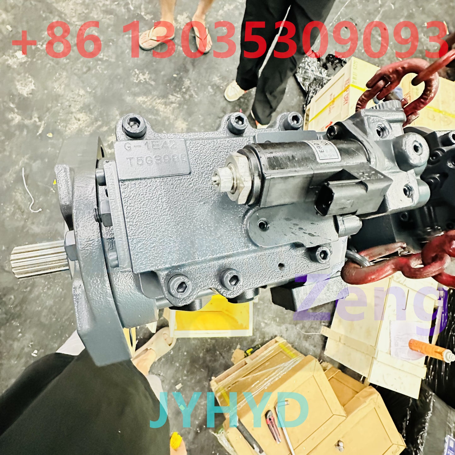 KAWASAKI K3V112DT-1V9R-1E52-V 14T MAN HYDRAULIC PUMP