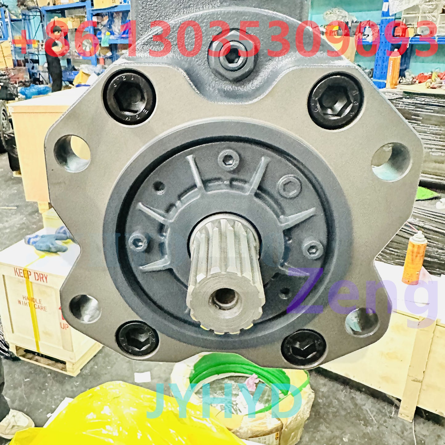 KAWASAKI K3V112DT-1V9R-1E52-V 14T MAN HYDRAULIC PUMP