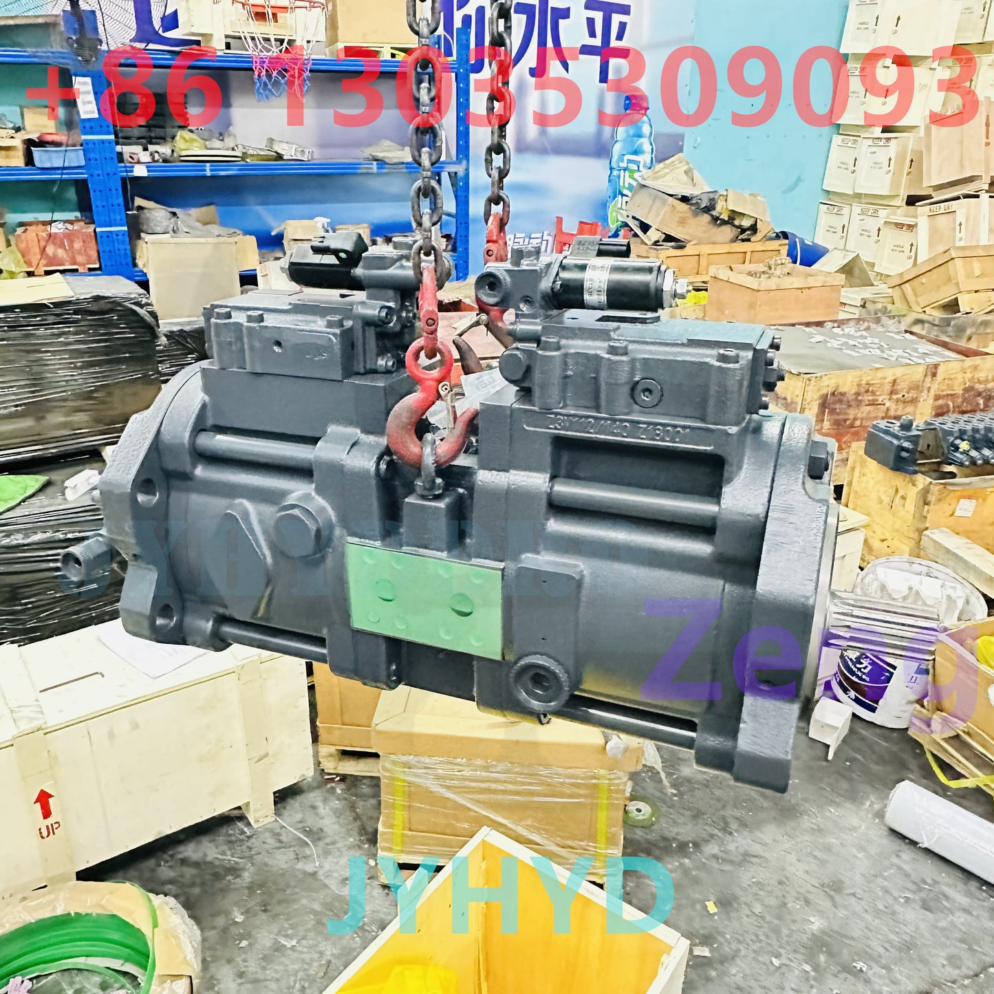 KAWASAKI K3V112DT-1V9R-1E52-V 14T MAN HYDRAULIC PUMP