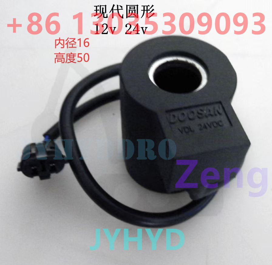 HYUNDAI R215-7 R225-7 R225-9 R210-5 R220-5 EXCAVATOR SOLENOID VALVE