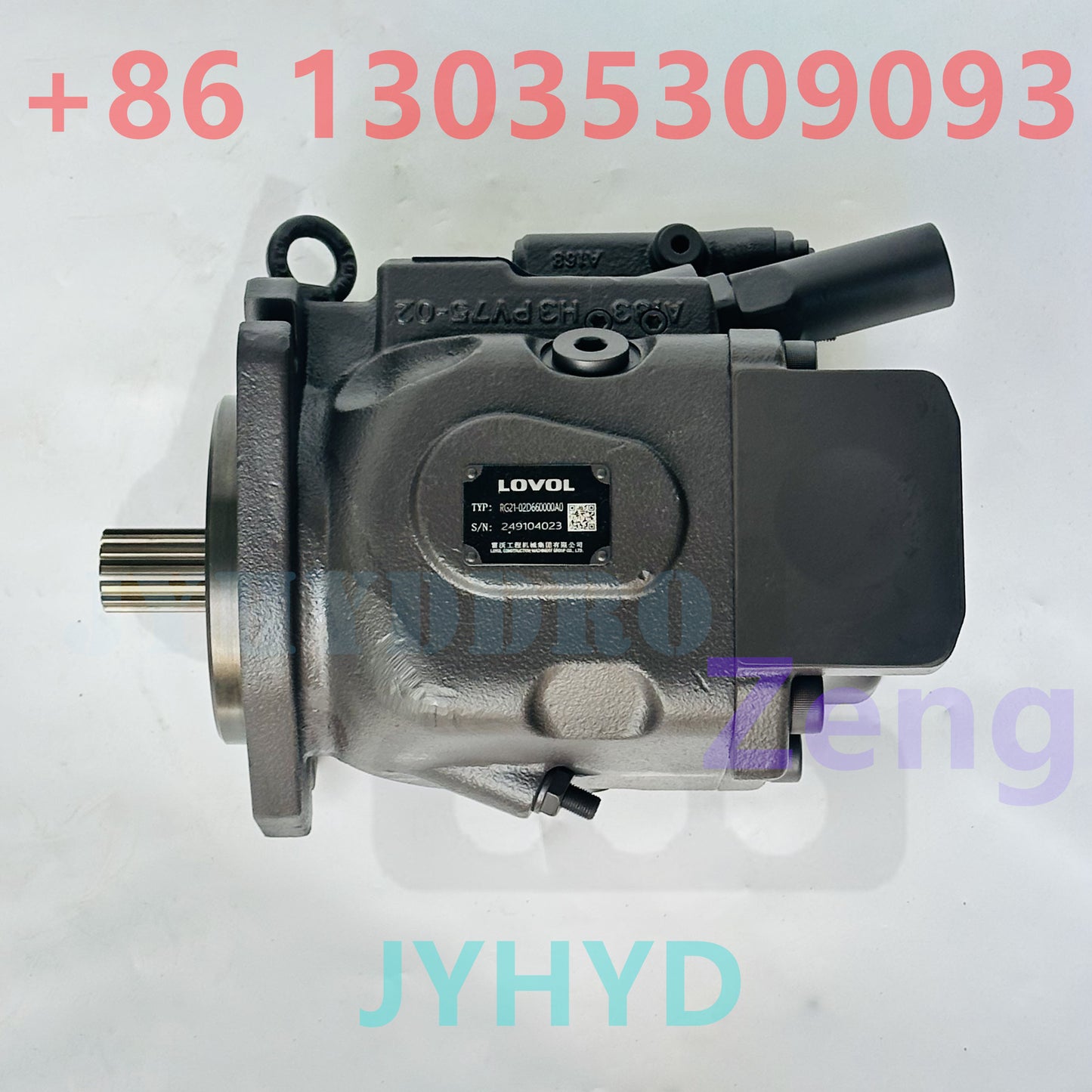 LOVLO RG21-02D660000A0 HYDRAULIC PUMP