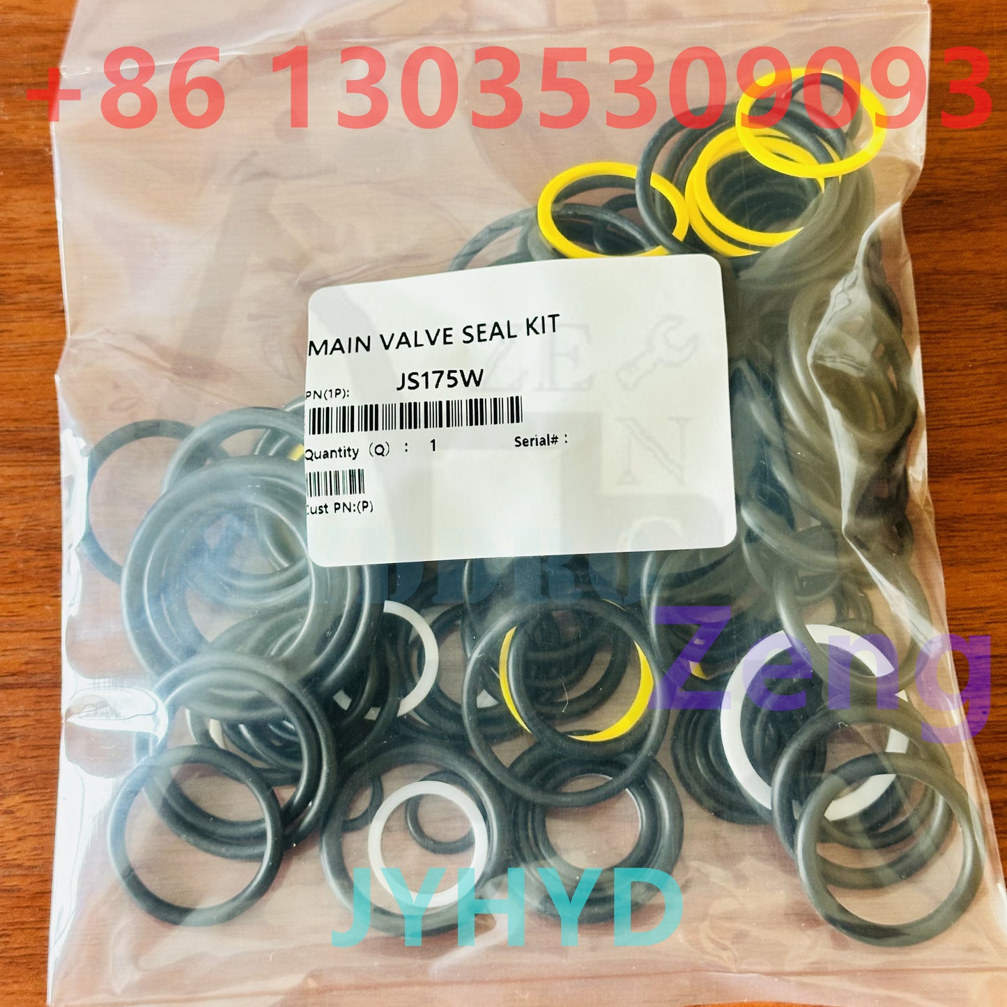 JCB JS175W MAIN VALVE SEAL KIT