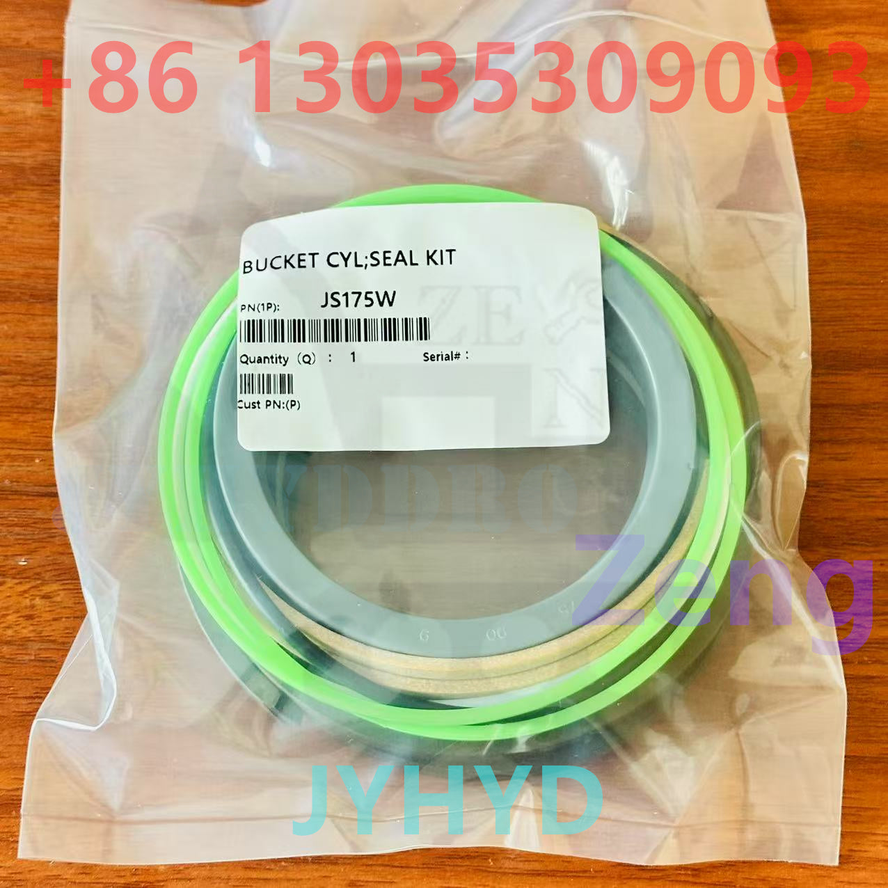 JCB JS175W BUCKET CYLINDER SEAL KIT