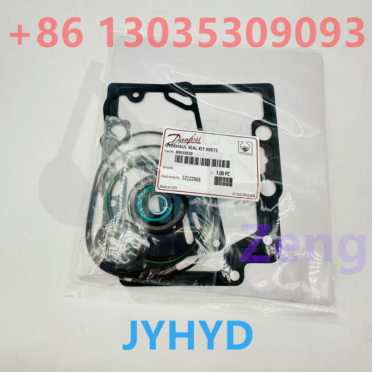 SAUER 90R75 HYDRAULIC PUMP 80030S30 SEAL KIT