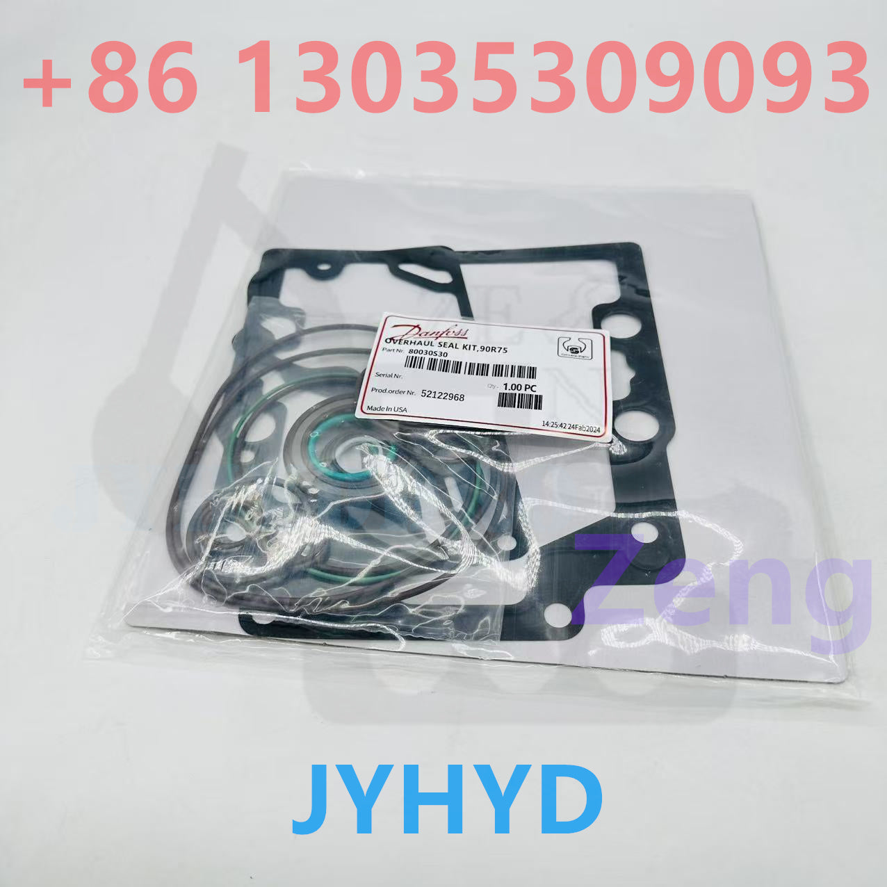 SAUER 90R75 HYDRAULIC PUMP 80030S30 SEAL KIT