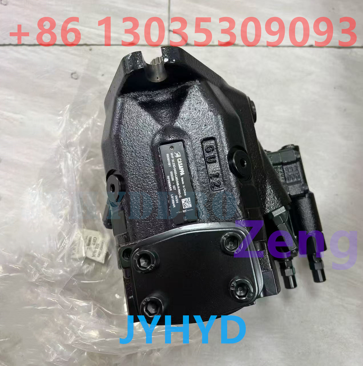 SANY SY16 EXCAVATOR MVP30.23D-04S5-LMD/MB-N-RNG-G 650900S1 002288 -027 RP280BAR LS18BAR HYDRAULIC PUMP