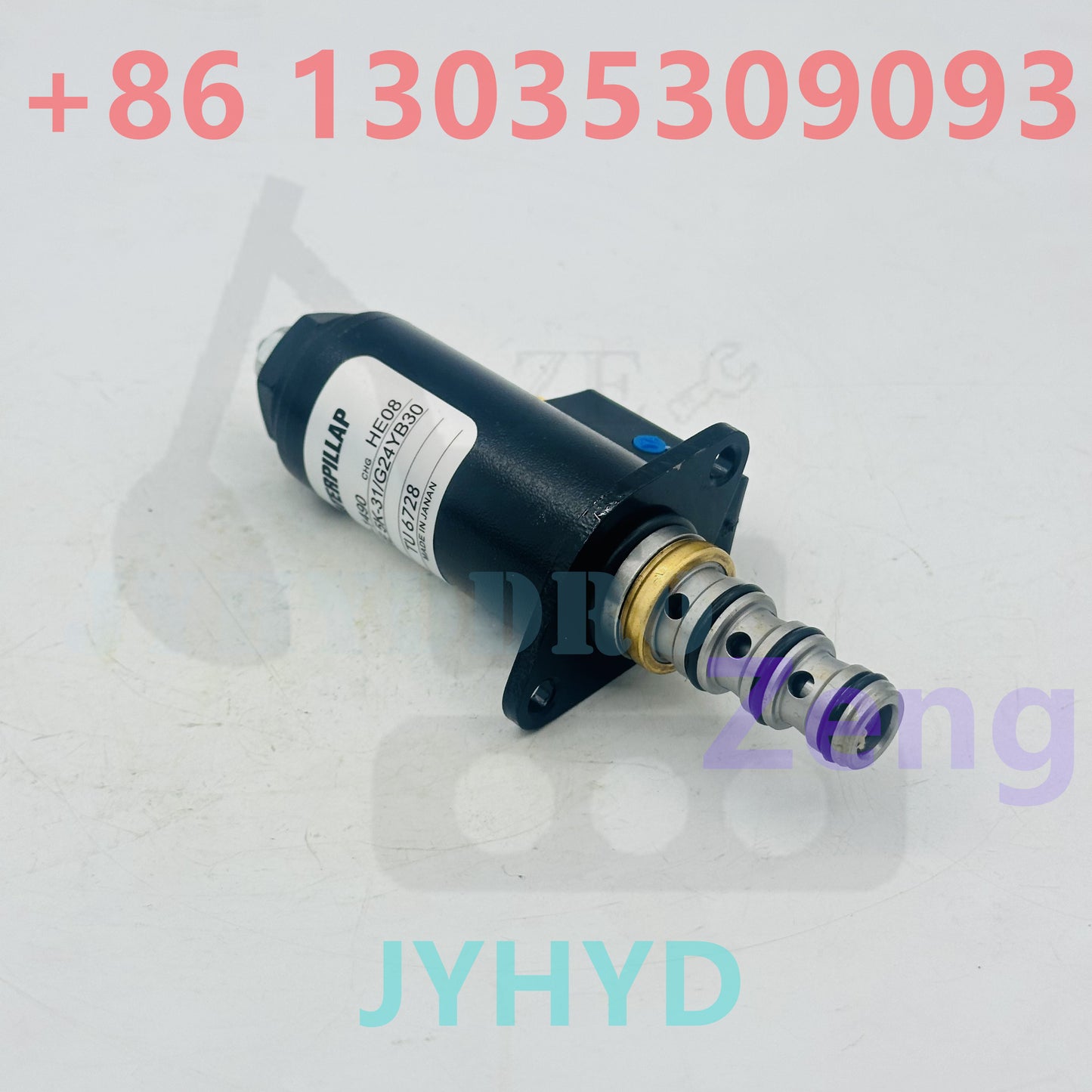 CATERPILLAR 121-1490 KWE 5K-31/G24YB30 TU 6728 SOLENOID VALVE