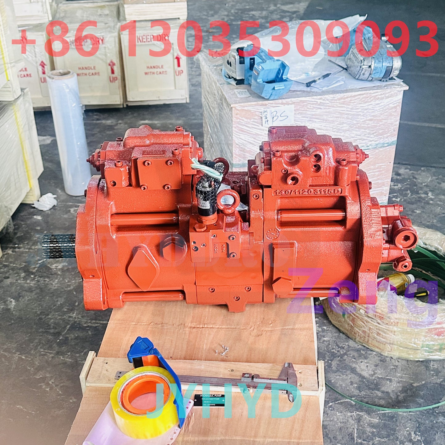 KAWASAKI K5V140DTP1Q9R-9C0A-V K5V140DTP-S9N07 HYDRAULIC PUMP