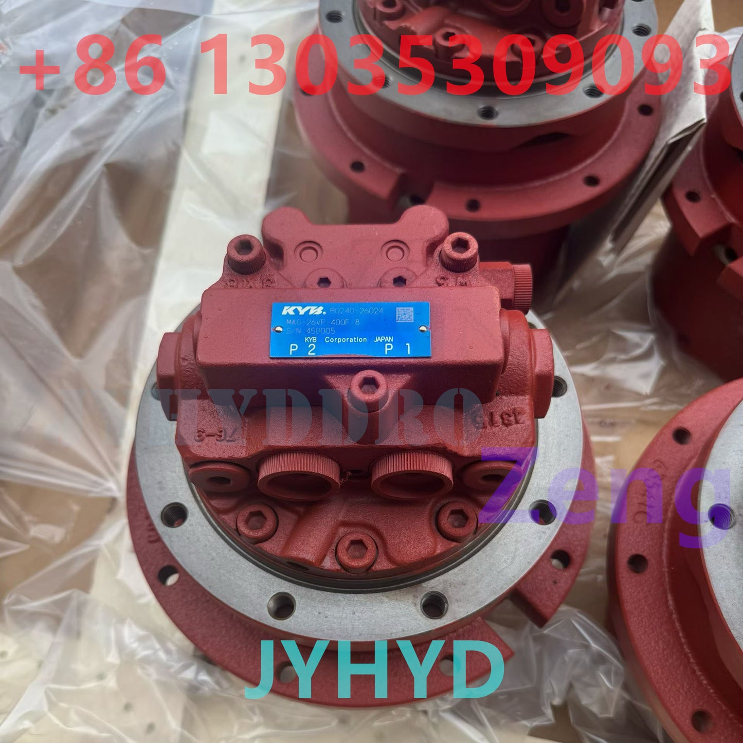 KAYABA MAG-26VP-400 FINAL DRIVE TRAVEL MOTOR ASSY
