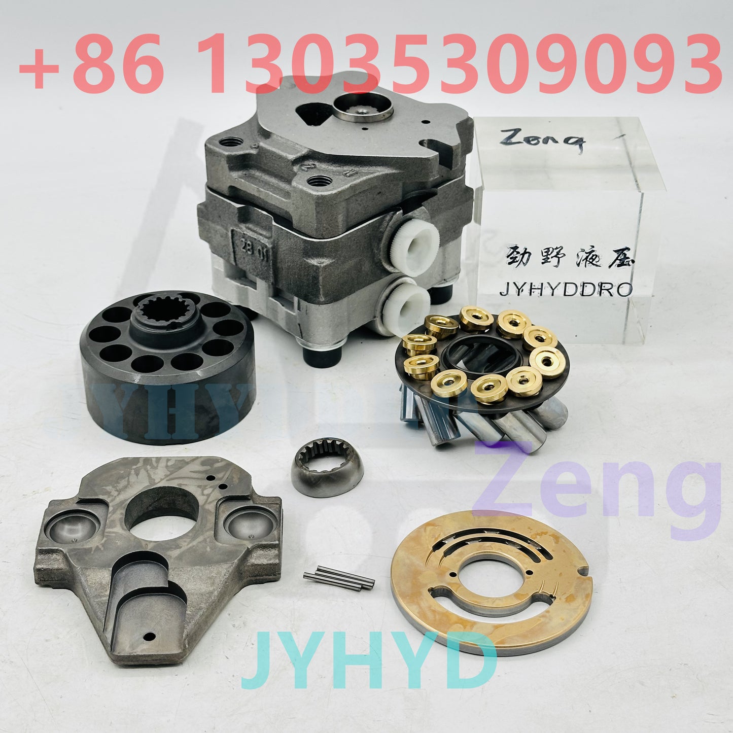 Nachi PVD-00B-16P hydraulic pump rotary group and spare parts for Yanmar VIO17 excavator