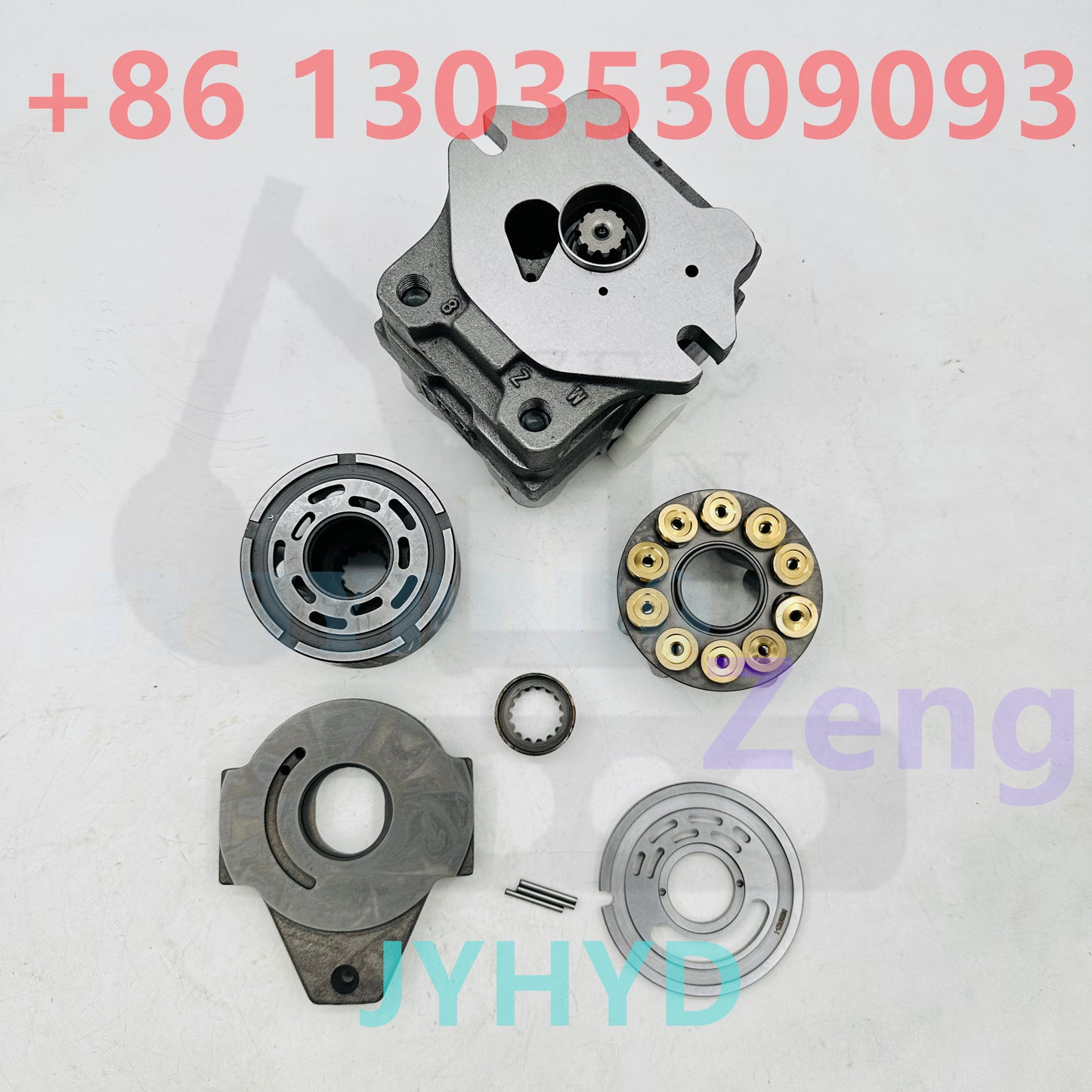 Nachi PVD-00B-16P hydraulic pump rotary group and spare parts for Yanmar VIO17 excavator