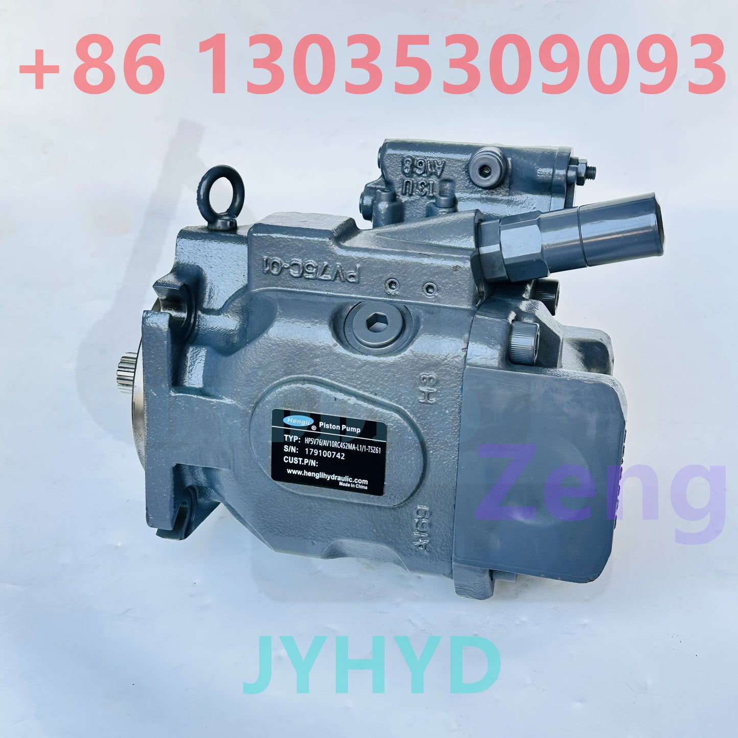 HENGLI HP5V76/AV10RC4S2MA-L1/1-TSZ61 179100742 HYDRAULIC PUMP
