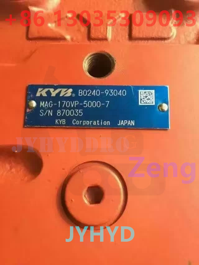 KAYABA MAG-170VP-5000-7 B0240-93040 FINAL DRIVE TRAVEL MOTOR ASSY