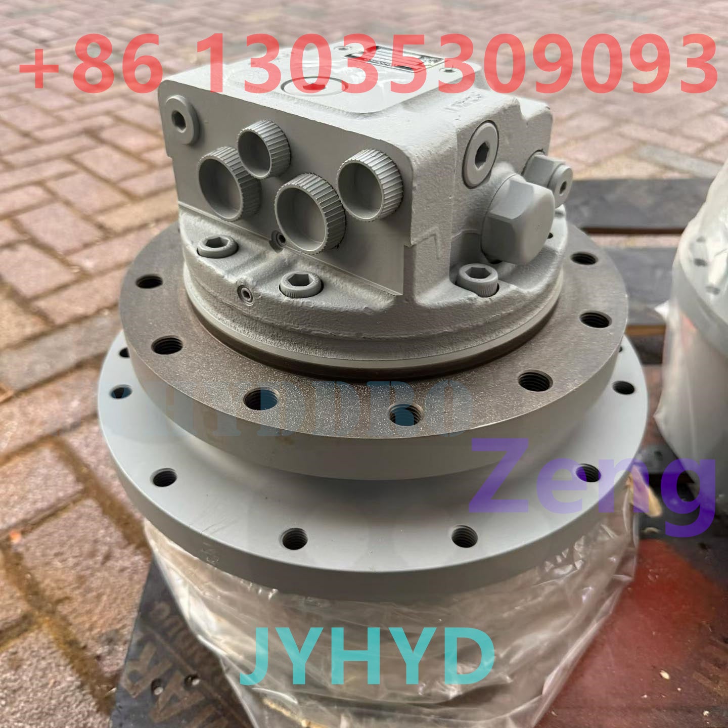 YUCHAI YC85 EXCAVATOR GM10VA-B-34-54- MSP09063A FINAL DRIVE TRAVEL MOTOR ASSY