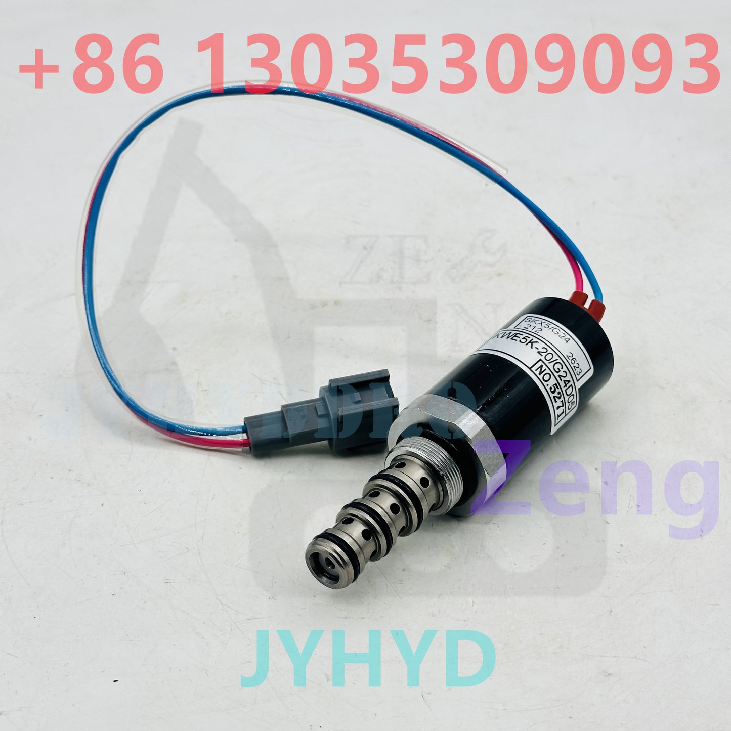 KATO HD820 EXCAVATOR KWE5K-20/G24D05 SOLENOID VALVE