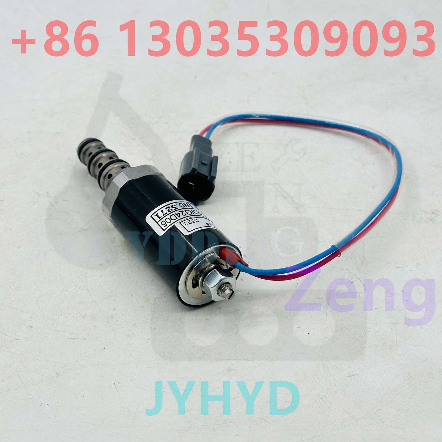 KATO HD820 EXCAVATOR KWE5K-20/G24D05 SOLENOID VALVE