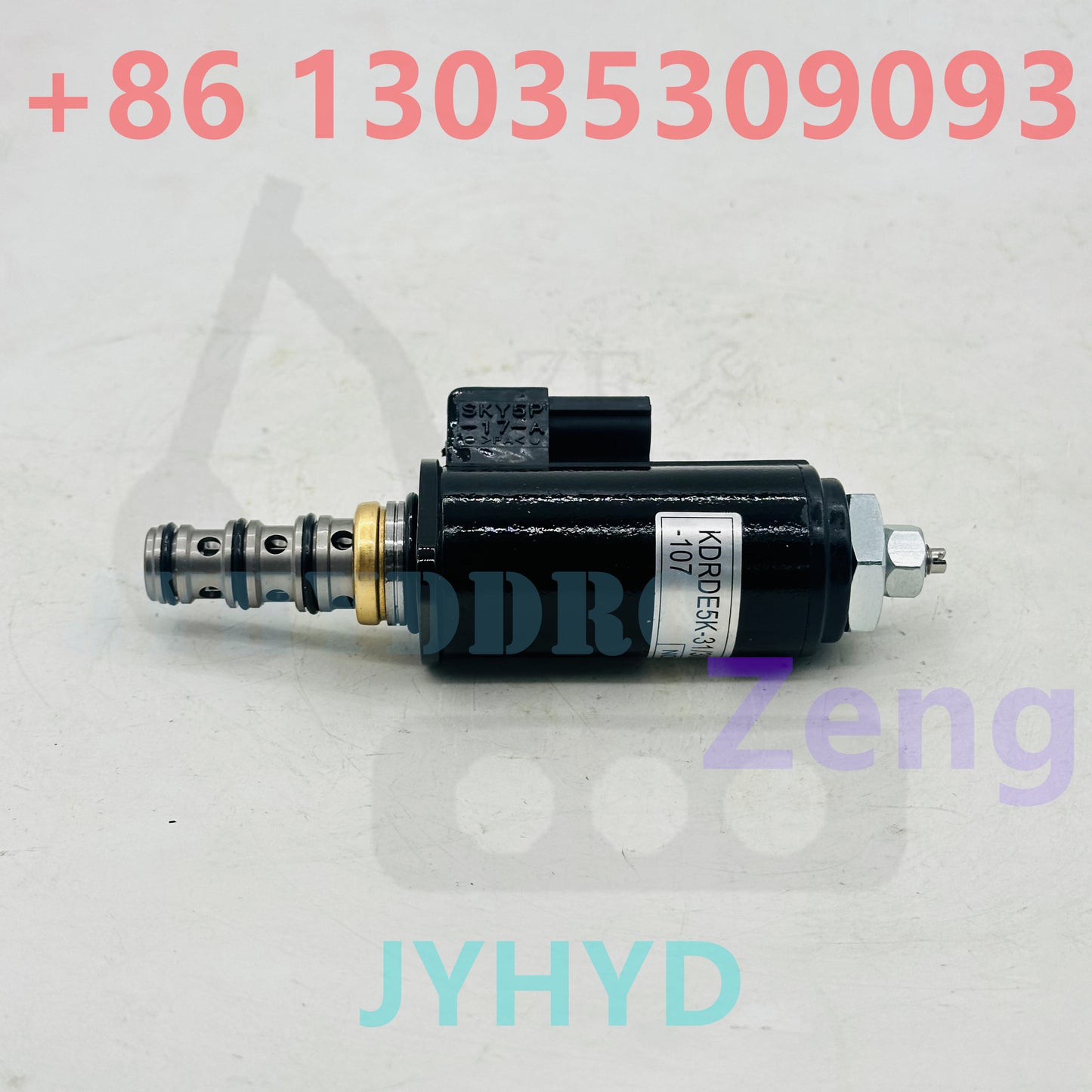 KOBELCO SK200-6E SK230-6E EXCAVATOR YN35V00052F1 KWE5K-31/30C50-107 SOLENOID VALVE