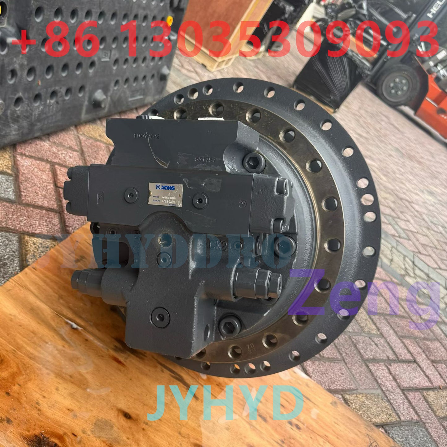 SANY SY365 SY375 SY420 DOOSAN DX420 XCMG XE370 XE380 DAEWOO DH370 DH380 EXCAVATOR MBEB6340 TM70 TRAVEL MOTOR ASSY