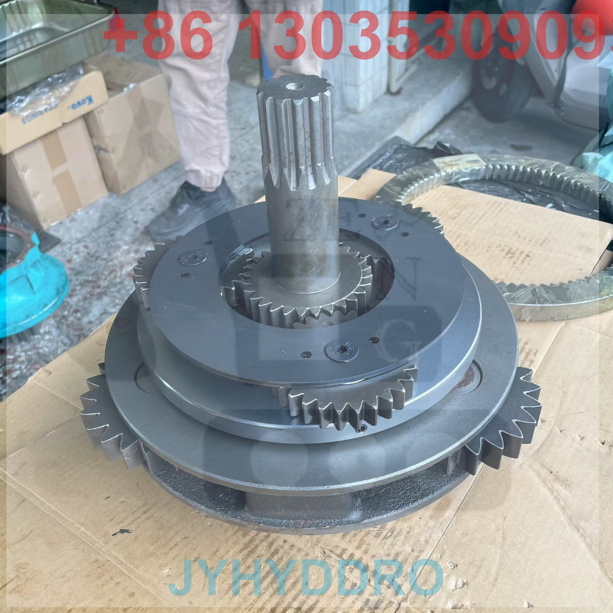 CATERPILLAR E200B EXCAVATO FINAL DRIVE TRAVEL CARRIER ASSY
