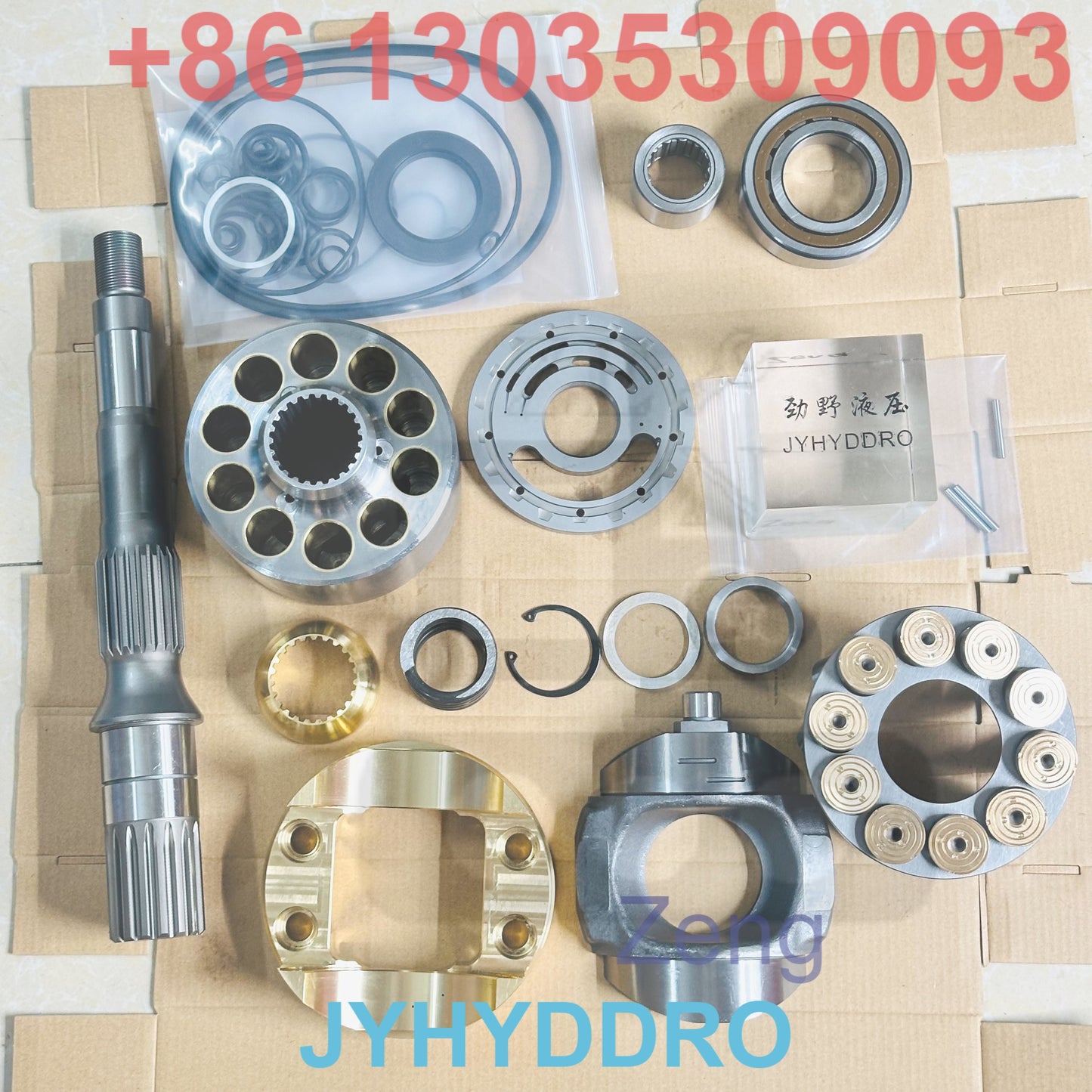 KOMATSU PC130-8 EXCAVATOR HYDRAULIC PUMP COMPONENT