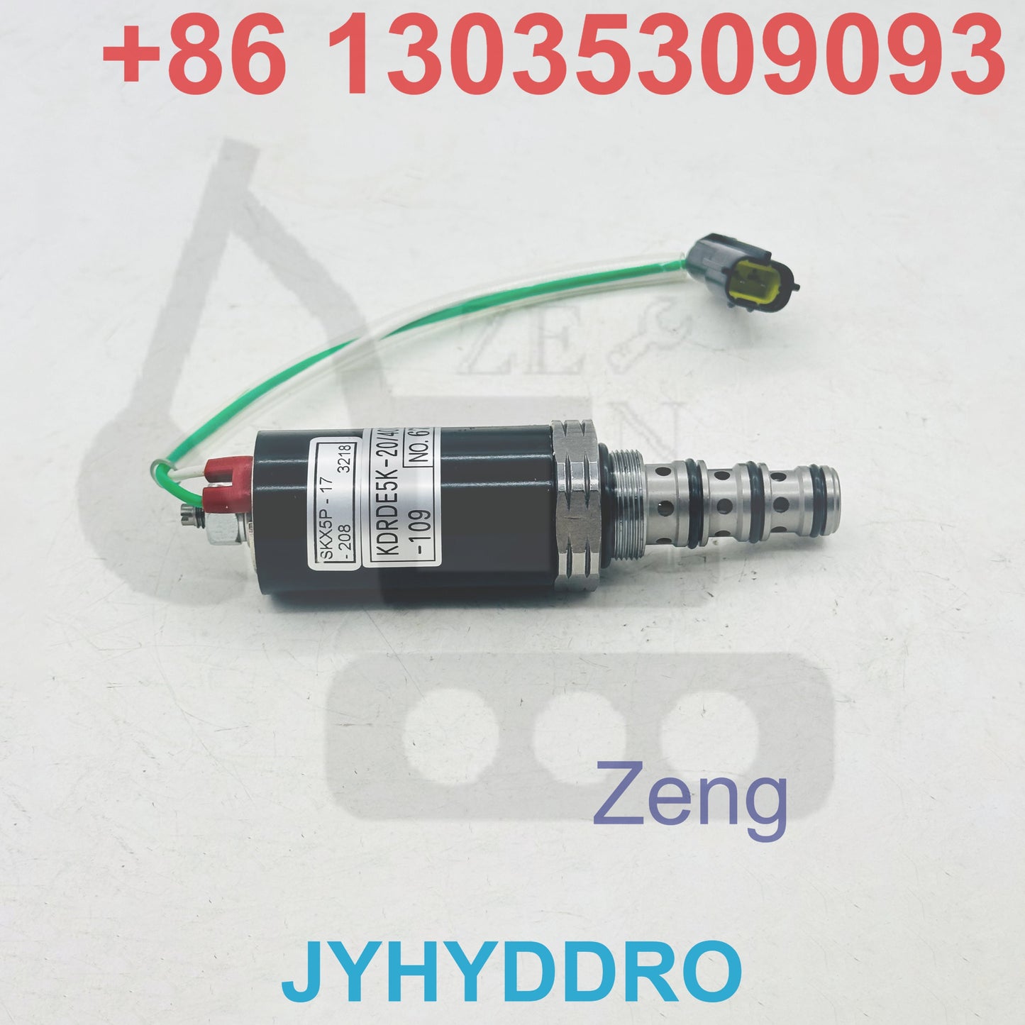 HYUNDAI R220LC-9S EXCAVATOR XJBN-00382 31Q6-10050 SOLENOID VALVE