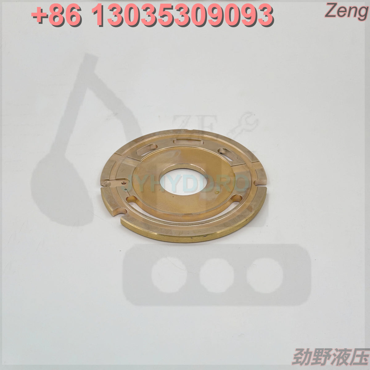 KAWASAKI K3VL28 HYDRAULIC PUMP VALVE PLATE TIMING PLATE BALANCE PLATE CONTROL PLATE CONTROL LENS PORT PLATE