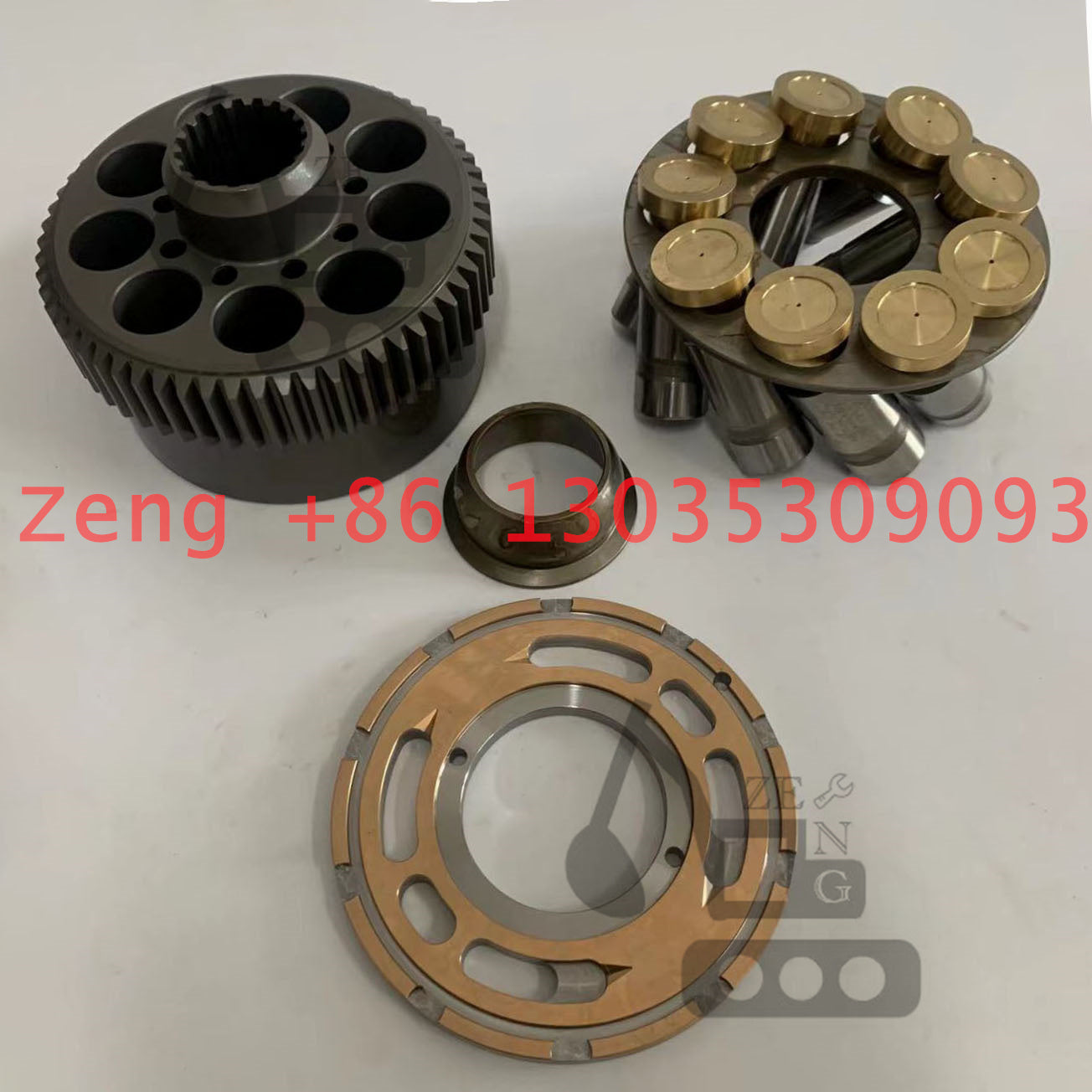 GM40VD TM40VD DH225-9 travel motor valve plate