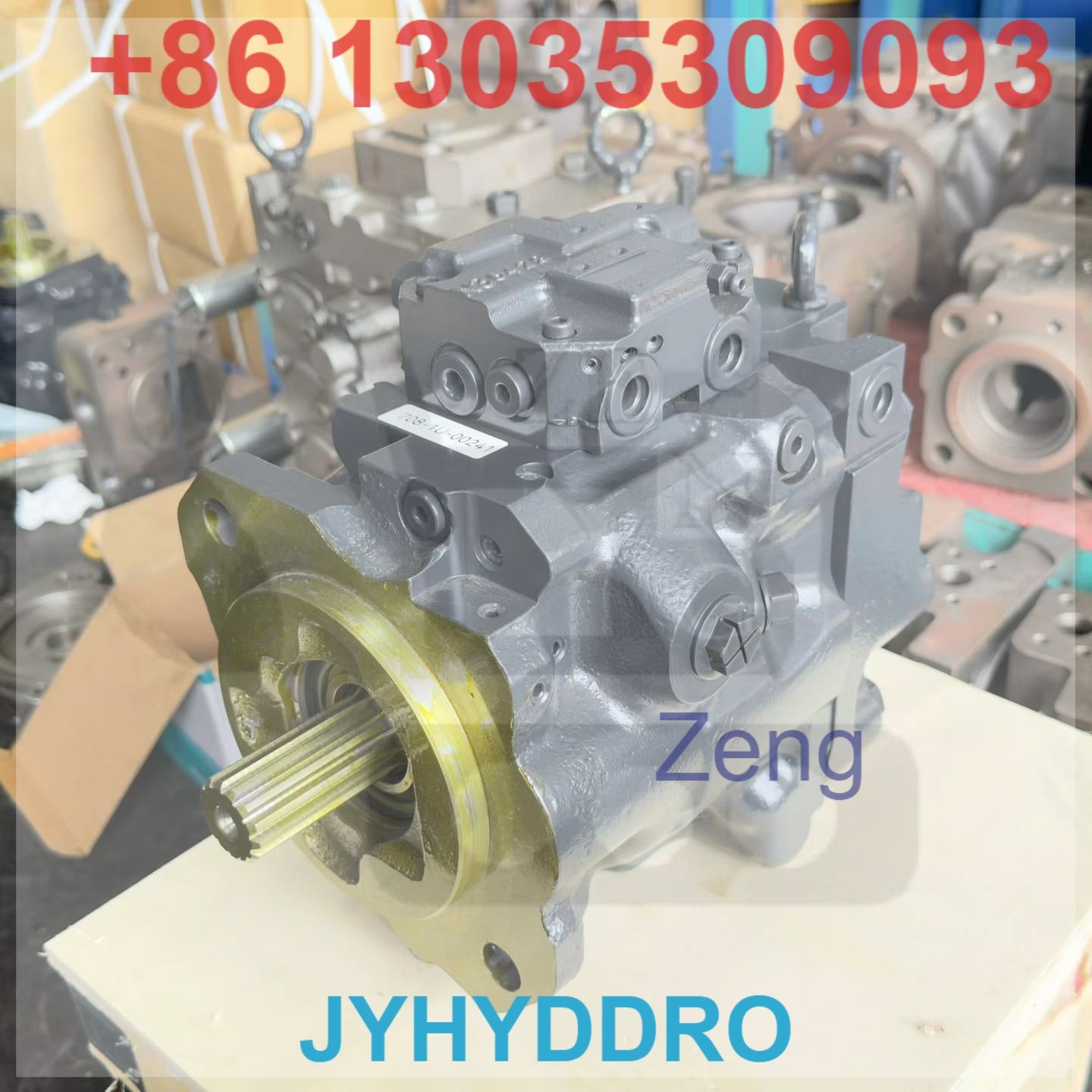 KOMATSU WA380Z-6 WHEEL LOADER 708-1U-00240 708-1U-00241 HYDRAULIC PUMP
