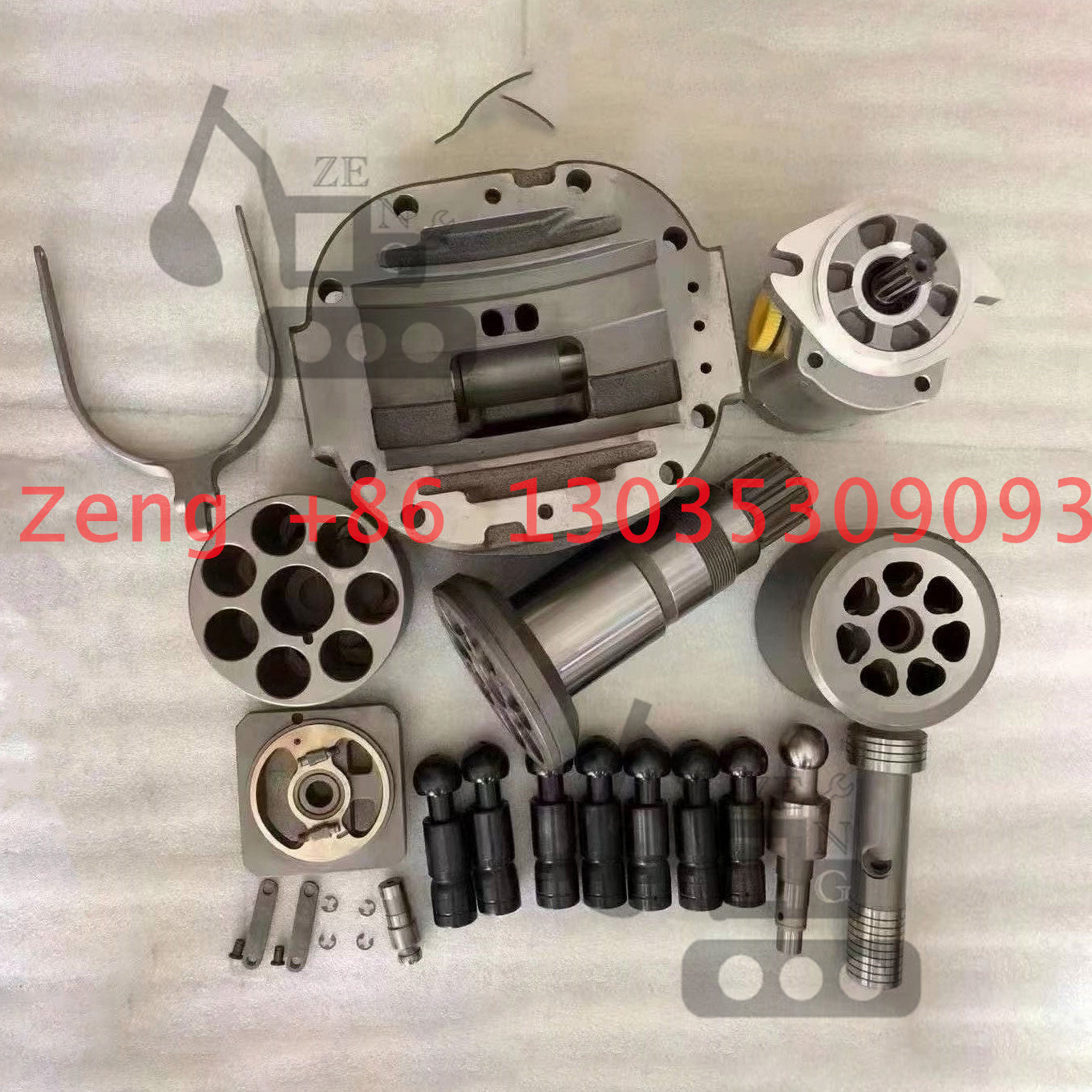HPV145 hydraulic pump servo piston