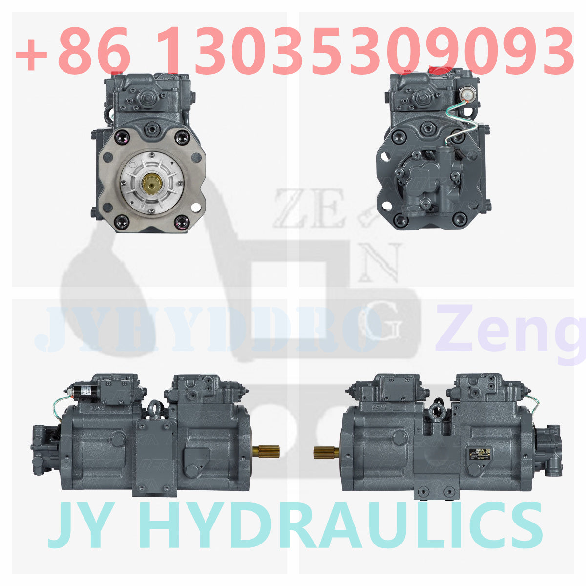 KAWASAKI K3V63DTP-9N2B HYDRAULIC PUMP