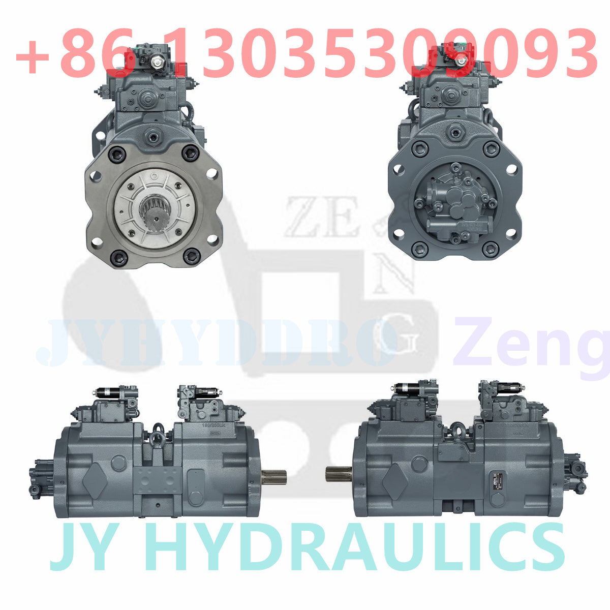 KAWASAKI K3V140DT-9T1L HYDRAULIC PUMP