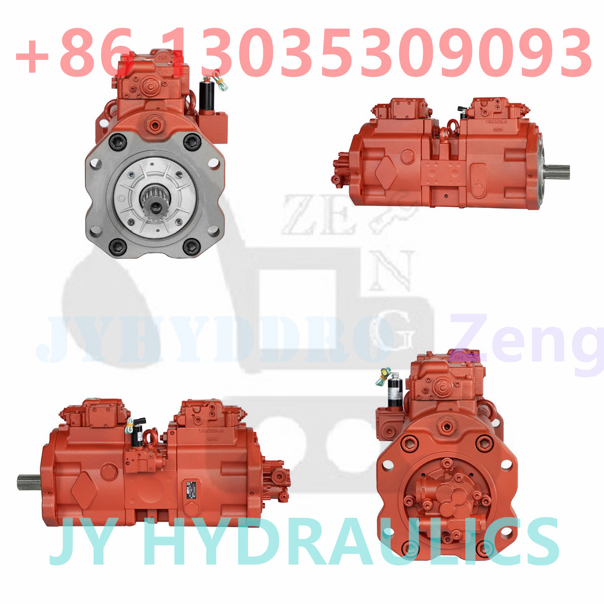 KAWASAKI K3V180DT-9N69 HYDRAULIC PUMP